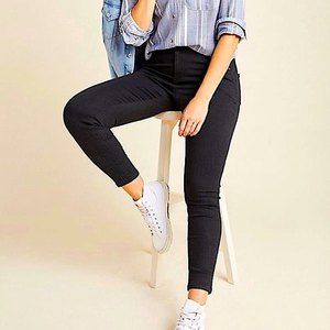 Pilcro Black High Rise Denim Leggings